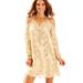 Lilly Pulitzer Dresses | Nwot Lilly Pulitzer Fulton Tunic Dress In Oyster Shell Metallic Starfish | Color: Cream/Gold | Size: Xs