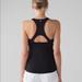 Lululemon Athletica Tops | Lululemon Final Lap Tank Built In Bra Tank Top Black 4 | Color: Black | Size: 4