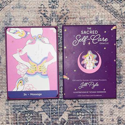 Free People Other | 3/$15 Nwot The Sacred Self Care Oracle | Color: Purple | Size: Os