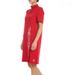 Adidas Dresses | New Adidas Danielle Cathari Red Shift Dress Sz Xs | Color: Red/White | Size: Xs