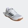 Hallenschuh ADIDAS PERFORMANCE, Gr. 42, schwarz-weiß (cloud weiß, core schwarz, gum10), Textil, Synthetik, sportlich, Schuhe, geeignet für jeden Hallensport