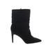 Express Boots: Black Solid Shoes - Women's Size 10 - Pointed Toe