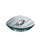 Wilson American Football NFL Team Tailgate, Gummi, Schwarz / Grün, Junior