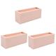 POPETPOP Makeup Brush Holder 3pcs Makeup Brush Storage Rack Lipstick Pen Abs Cosmetic Brush Stand