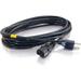 C2G 18 AWG Universal Power Cord (NEMA 5-15P to IEC C13, 15') 09482