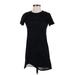 C&C California Casual Dress - Shift: Black Marled Dresses - New - Women's Size X-Small