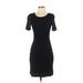 Maeve Casual Dress - Sheath: Black Grid Dresses - Women's Size X-Small