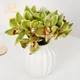 Fleur artificielle de cymbidium pour décoration de table petite plante en pot impression 3D