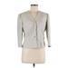 The J. Peterman Co. Silk Blazer Jacket: Gray Jackets & Outerwear - Women's Size 8