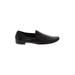 Bottega Veneta Flats: Loafers Chunky Heel Classic Black Solid Shoes - Women's Size 38.5 - Almond Toe