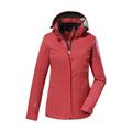 Killtec Funktionsjacke "KOS 133" mit abzippbarer Kapuze Damen coral pink, Gr. 54, Polyester, Jacke