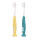 Carevas Toothbrush BPA Free Suction 6-12 Oral Care 2PCS Kids Soft Suction Cup 6-12 Bristles Manual Toothbrushes Cup 6-12 Oral Toothbrushes BPA Free Manual Toothbrushes BPA Kids Toothbrush Soft