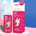 Kid s Foam Toothpaste No Fluorine Fruit Flavor Teeth Cleansing Mousse Deeply Cleaning Easy to Clean for Child Kid s Foam Toothpaste No Fluorine