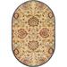 Mark&Day Area Rugs 6x9 Eckville Traditional Ivory Oval Area Rug (6 x 9 Oval)