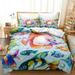 Sea World 3D Digital Printing Bedding Set Duvet Cover Set 3D Bedding Digital Printing Comforter Set and Pillow Covers Home Breathable Textiles