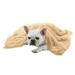 Premium Fluffy Fleece Dog Blanket Soft and Warm Pet Throw for Dogs and Cats
