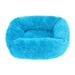 Matoen Small Dog Bed for Small Medium Dogs Cats and Puppy Washable Rectangle Orthopedic Soft Plush Calming Pet Sofa (22 x18 )