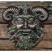 Ebros The Horned God Summer Harvest Celtic Greenman Wall Decor 6 Tall Pan Ent Wall Plaque Figurine