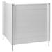 Casafield 42 x 42 Privacy Screen - Outdoor Vinyl Fence Panel - White