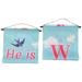 2 Pcs Easter Garden Banner Flag Lawn Outdoor Decor Porch Decorations Easter Holiday Decor