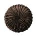 Velvet Pleated Round Pumpkin Throw Pillow Couch Cushion Floor Pillow Decorative For Home Sofa Chair Bed Car Multicolor Velvet Pleated Round Pumpkin Throw Pillow Household Cushion(13.7 *3.14 )