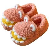 KAQ Children s Cotton Slippers Small Crocodile Slippers Girls Boys Slippers Memory Foam Comfortable Home Slippers Bedroom Home Slippers Winter Warm Indoor Shoes