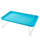 Foldable Laptop Table Bed Table for Study and Reading Lap Desk Table Breakfast Tray Table Portable Mini Picnic Table