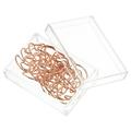 20 Pcs Turtle Leaf Paperclip Cute Clips Booktabs Binder Rose Gold Metal Clamps Paperclips Office