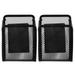 2 Pcs Refrigerator Pen Holder for Fridge Black Pencil Holder Whiteboard Pen Holder Magnetic Pen Case Storage Basket Wall-mounted Storage Box Iron