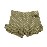 Pre-owned Matilda Jane Girls Tan Polka Dots Shorts size: 18 Months