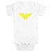 Infant s Wonder Woman Original Logo White 12 Months