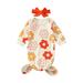 jxxiatang Baby Sleeping Bag Long Sleeve Crew Neck Flower Sleeping Bag + Hairband