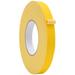 WOD Tape Yellow Gaffer Tape - 3/4 inch x 60 yards - No Residue Waterproof Non Reflective GTC12