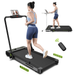 TOSSFD 2.5HP 2 in1 Folding Treadmill with Display Screen Electric Running Walking Machine for Home Fitness R46101