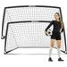 BOHEN 9x5 ft Portable Kids Soccer Goal for Backyard Large Practice Soccer Net with Carry Bag