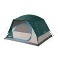 Coleman SKYDOME 6 Person Camping Tent with Mesh Storage Pockets Evergreen