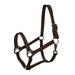 2 Ply Nylon Turnout Horse Halter (Brown)