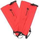 Outdoor Mountaineering Hiking for Men and Women Anti-scratch Leg Ski Binding Waterproof Calf Boot (red Code)