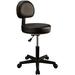 Master Massage Backrest Massage Stool Black 1count