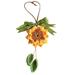 Garland Decorative Tie Sunflower Car Pendant Hand Crochet Wool Weave Interior Rearview Mirror Hanging Home Decoration Hanging Home Gift Features: Hot for Chandelier