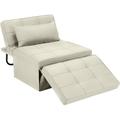 Accent Chair - Ebern Designs Areona Super Single Adjustable Bed w/ Mattress Included Linen | 34 W in | Wayfair C206835BC57F406BB499459506910BDE