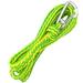 Boat Nylon 7Ft Green Double Braided Anchor Rope with Stainless Steel Hook Clip