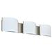 AA DÃ©cor LED Light Bathroom vanity lighting in Brushed Nickel 30 W x 5.8 H x 3.5 D