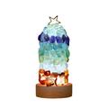 piaybook Night Lights Natural Crystal Gravel Night Light Natural Crystal Gravel Night Light Bedroom Decorative Light Perfect Christmas Giftes for Bedroom Camp Bedside Table Indoor Outdoor