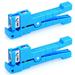 2Pcs Cable Stripper 45-163 Buffer Tube Stripper FTTH perfect 45-163 Coaxial Cable Sheath Jacket Cutter