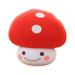 Diconna Cute Mushroom Plushes Smile Mushroom Pillow Stuffed Animals for Bed Sofa Home Decor Kids Girls Gift