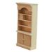 1:12 House Bookcase Display Cabinet Showcase Bookshelf Furniture Accessories for Miniature Study Room Decor