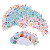 Cake Border Paper Cups Packing Rim Decor Easter Cupcake Pick Easter Cupcake Liner Party Cupcake Wrapper