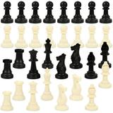 Chess Pieces Chessboard Chess PP Chess Chess Set Fancy Chinese Chess Chessboard Accessories Chess for Board Game