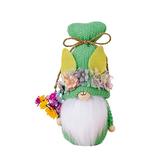 Easter Decorations The Easter Knitted Rabbit Figure Ornament The Doll